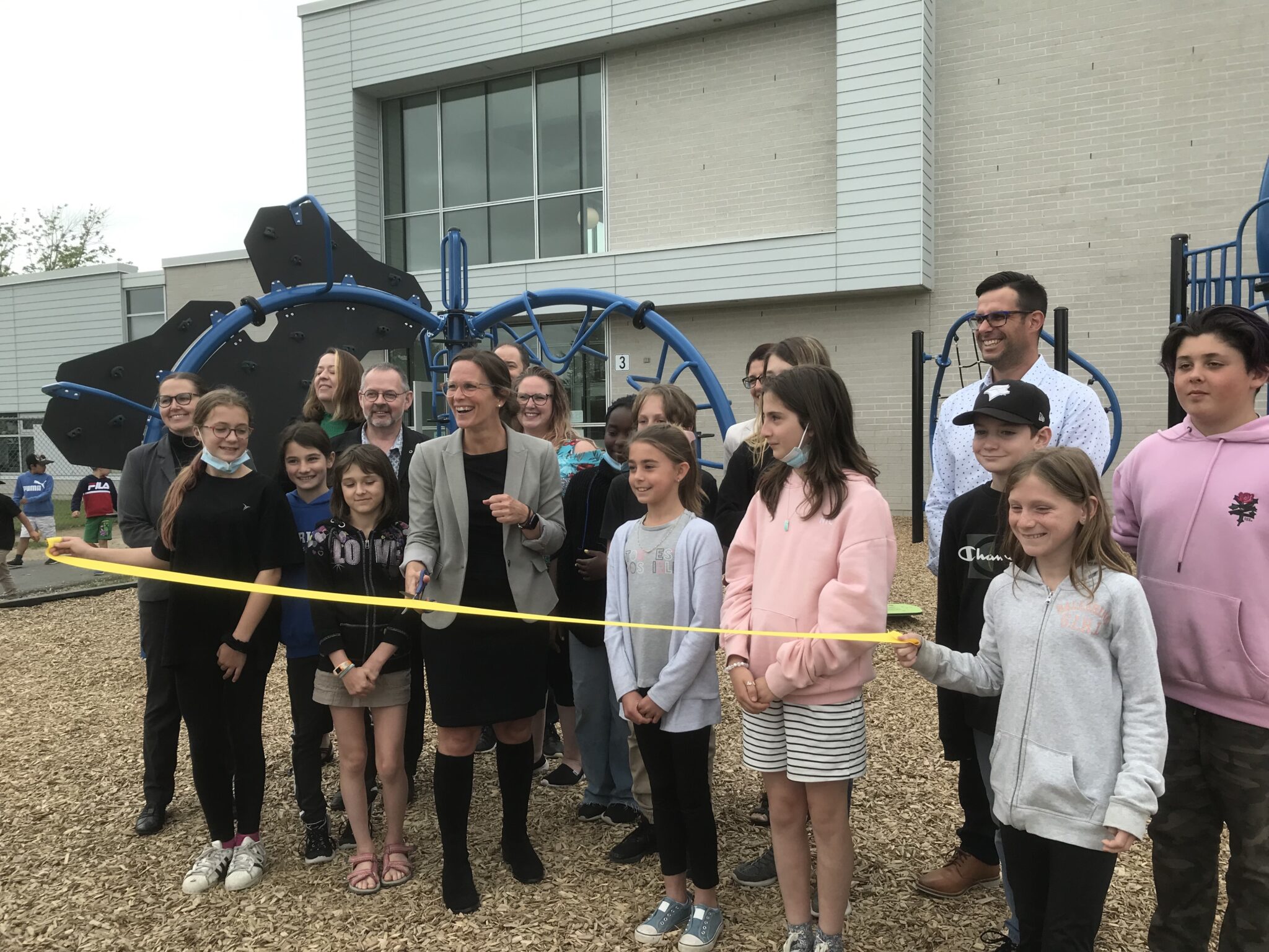 Inauguration à l'École de Monnoir le 1er juin 2022 — CSSDHR